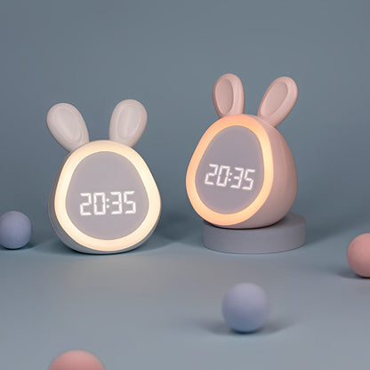 Nachtlamp met Wekker USB-oplaadbaar - Fluxion