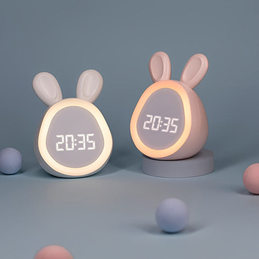 Nachtlamp met Wekker USB-oplaadbaar - Fluxion