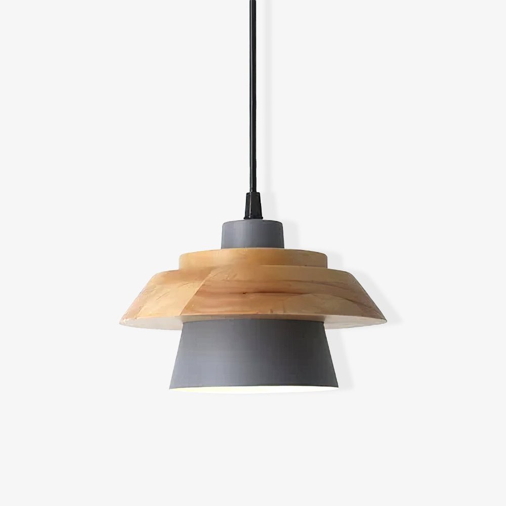 Natuurlijke Houten Hanglamp E27 Fitting - Jan Verlichting