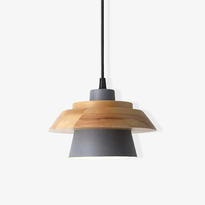 Natuurlijke Houten Hanglamp E27 Fitting - Jan Verlichting