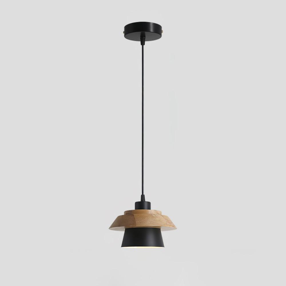 Natuurlijke Houten Hanglamp E27 Fitting - Jan Verlichting