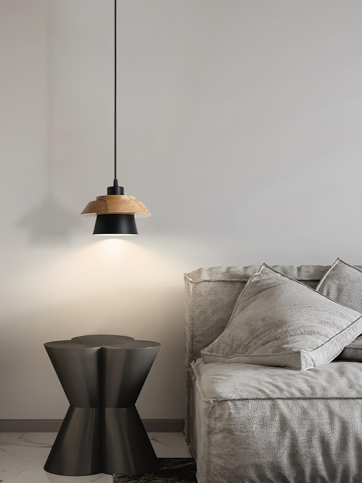 Natuurlijke Houten Hanglamp E27 Fitting - Jan Verlichting