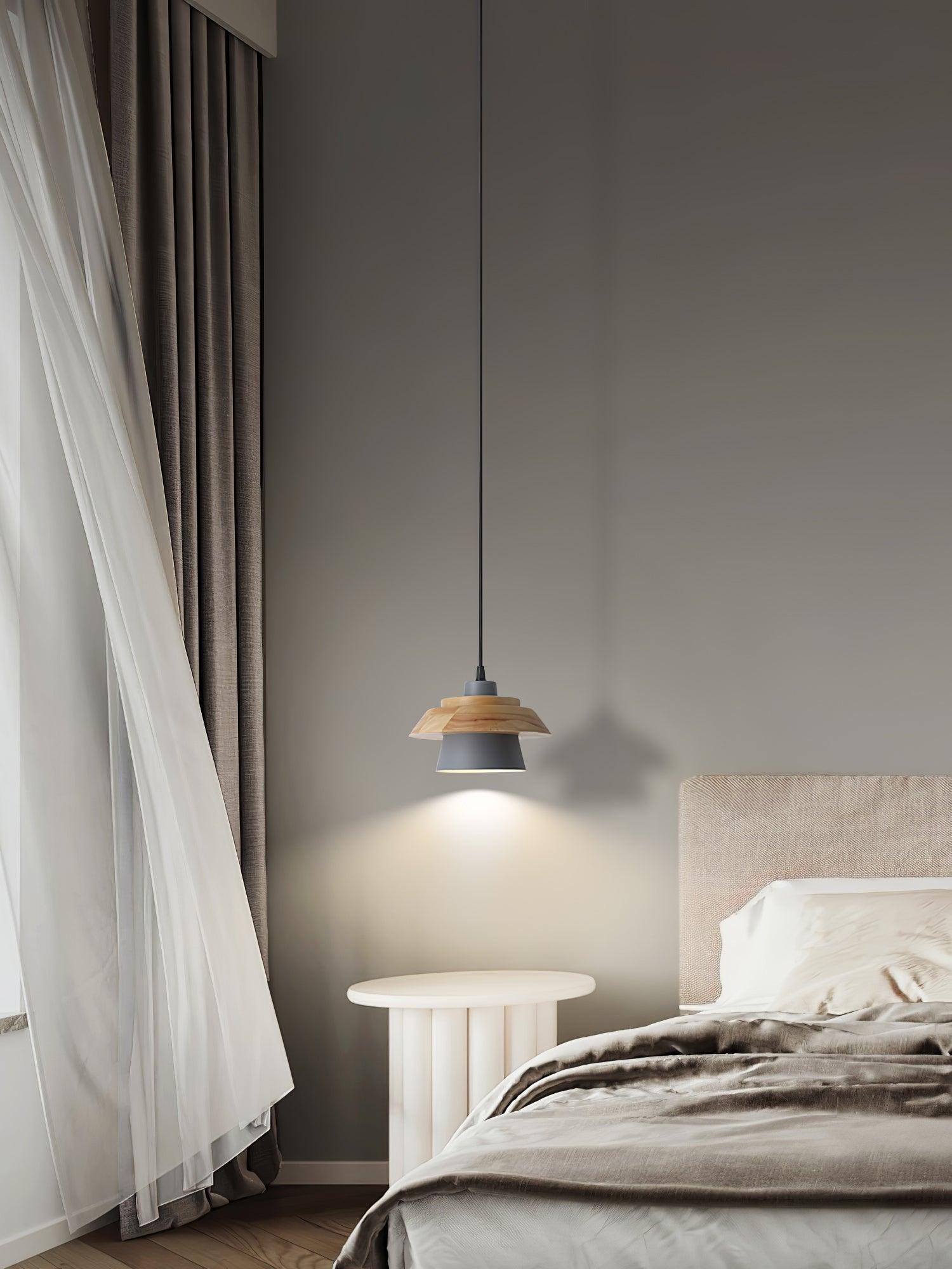 Natuurlijke Houten Hanglamp E27 Fitting - Jan Verlichting