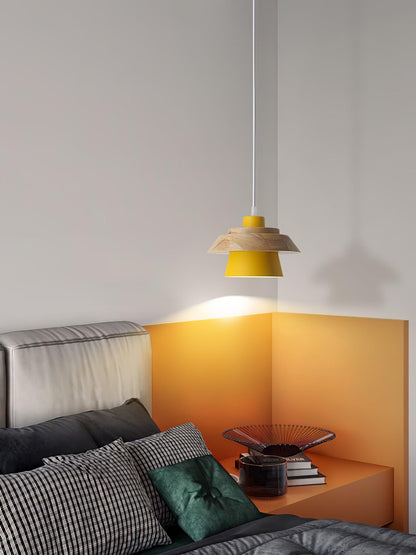Natuurlijke Houten Hanglamp E27 Fitting - Jan Verlichting