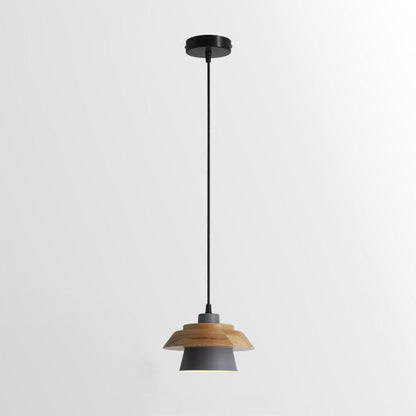 Natuurlijke Houten Hanglamp E27 Fitting - Jan Verlichting