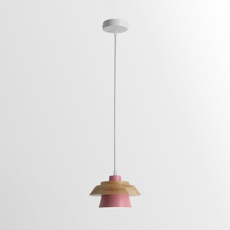 Natuurlijke Houten Hanglamp E27 Fitting - Jan Verlichting