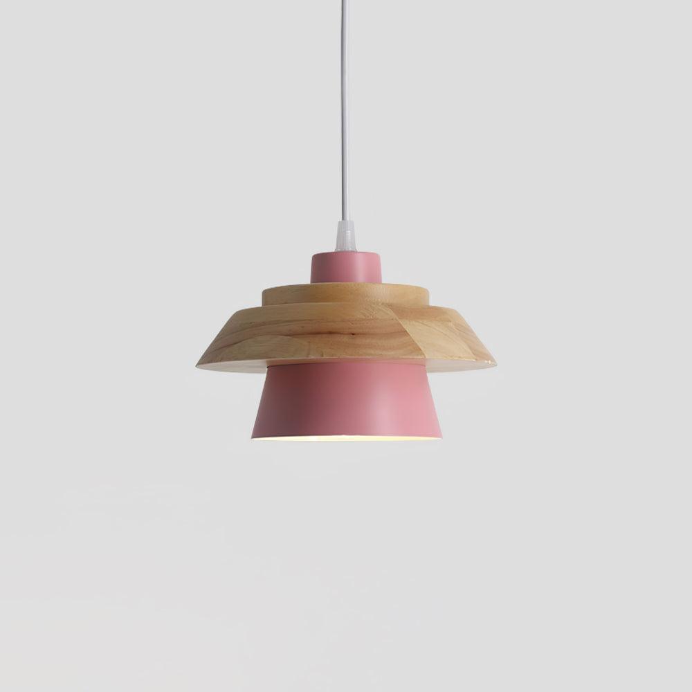 Natuurlijke Houten Hanglamp E27 Fitting - Jan Verlichting