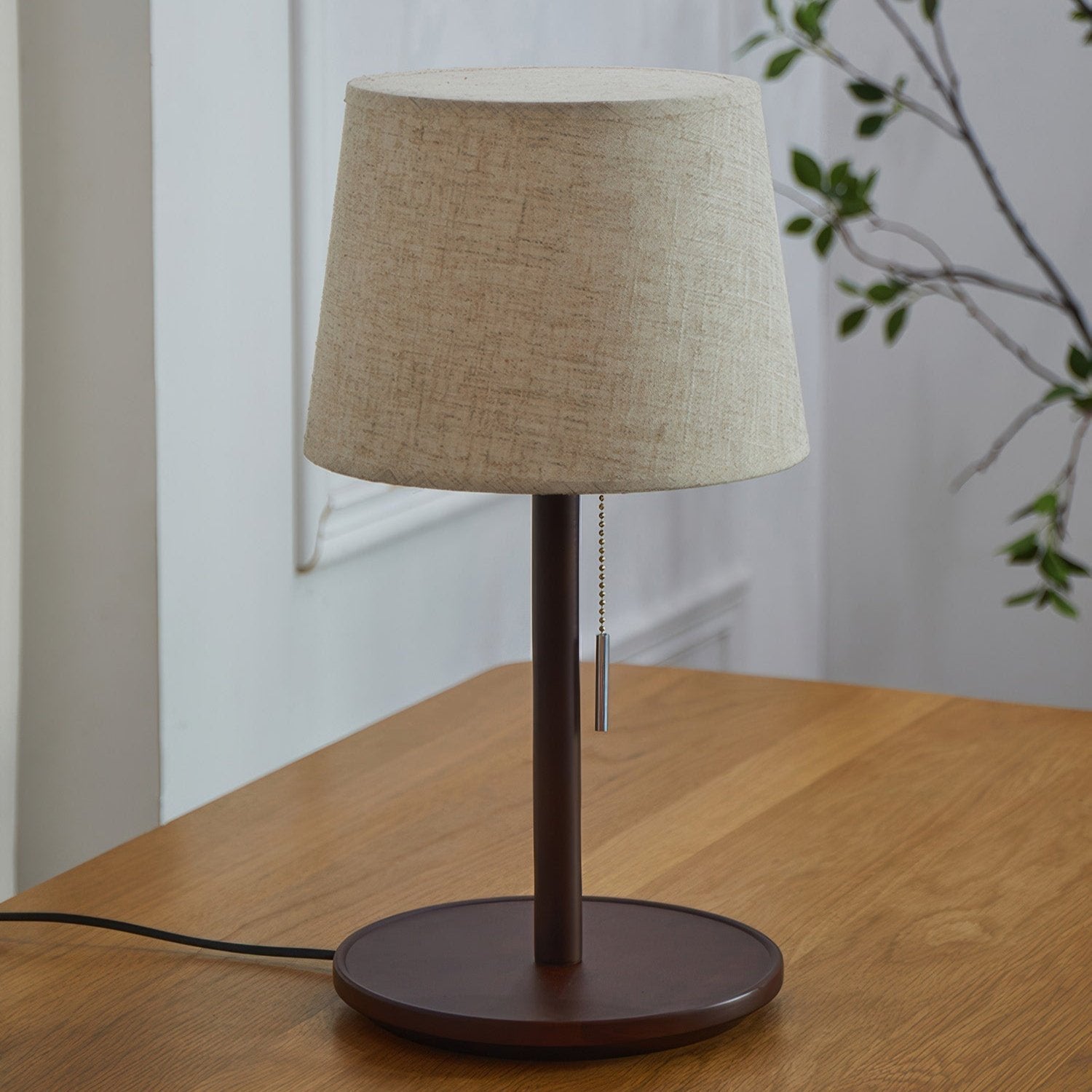 Natuurlijke Houten Stijl Lamp met LED - Cintia Verlichting
