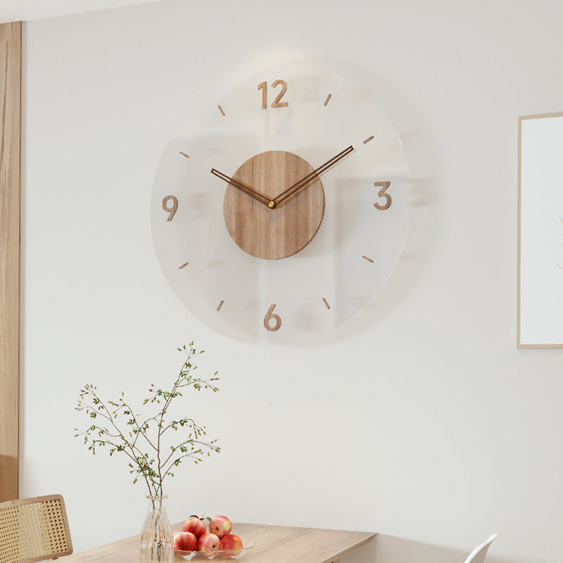 Natuurlijke Houten Wandlamp met LED - Rhombus