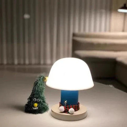 Natuurlijke Tafellamp met Dimmer - Speelse Aurore Verlichting
