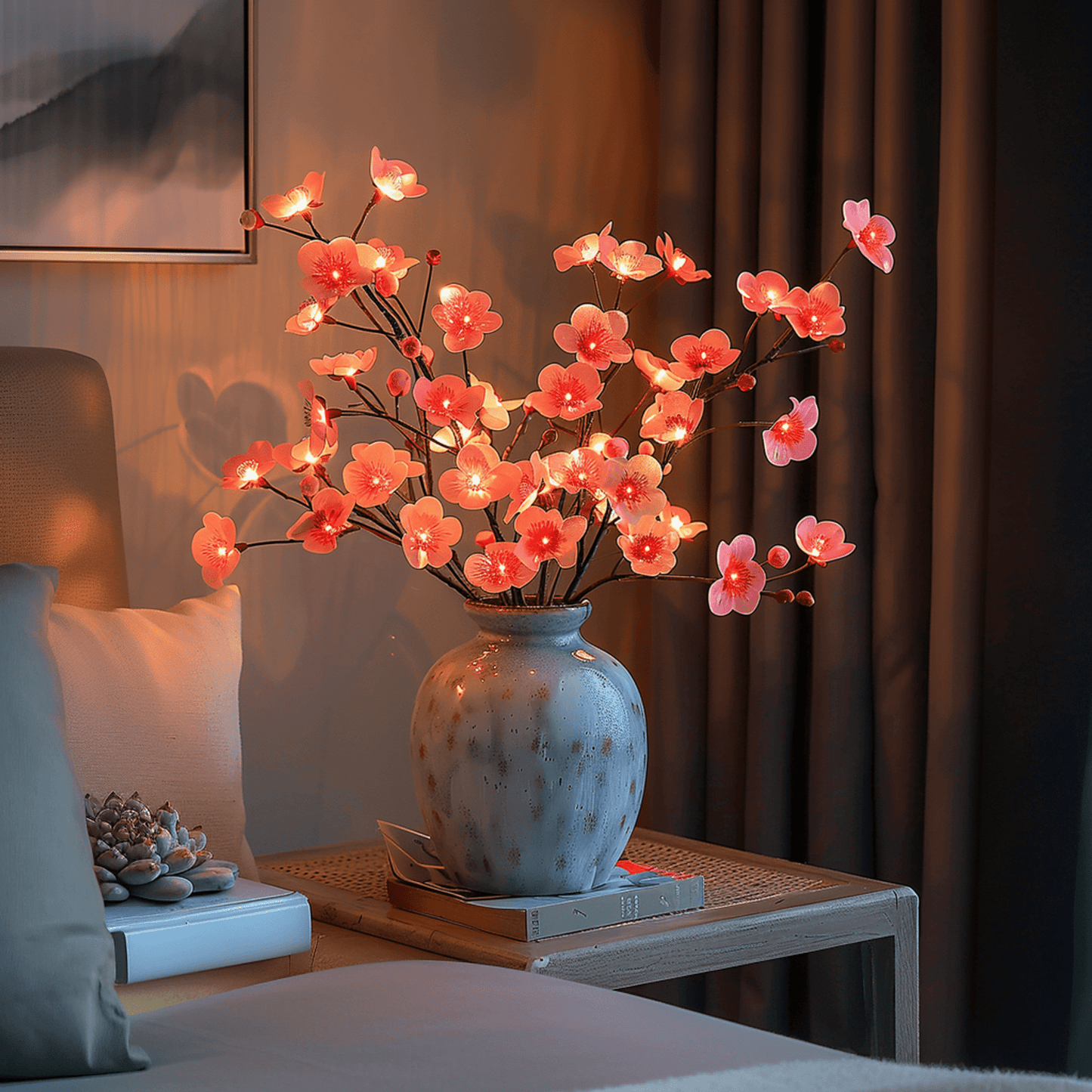 Olijftak LED Verlichting 120 LED's - Alba Sfeerlamp 70 cm