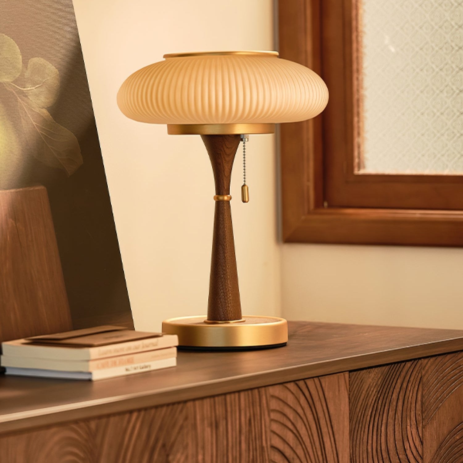 Organische Tafellamp met Luxe Design - Elegante Ruimteverlichting