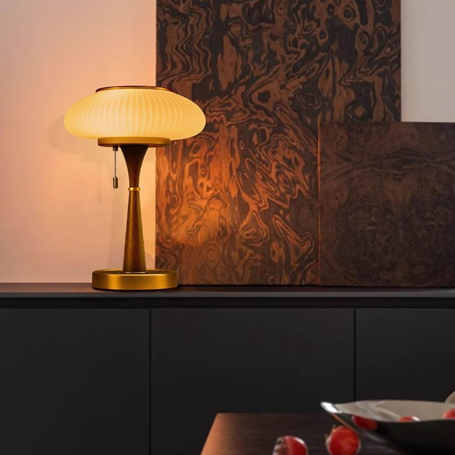 Organische Tafellamp met Luxe Design - Elegante Ruimteverlichting