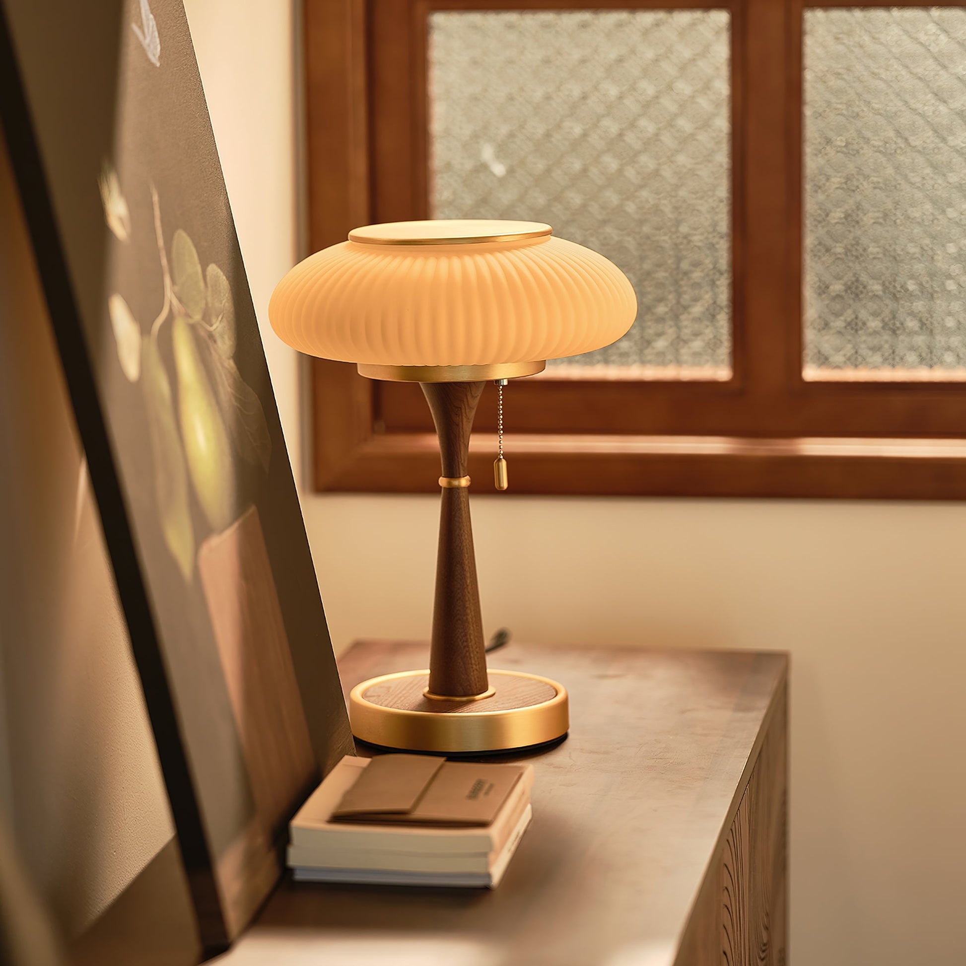 Organische Tafellamp met Luxe Design - Elegante Ruimteverlichting