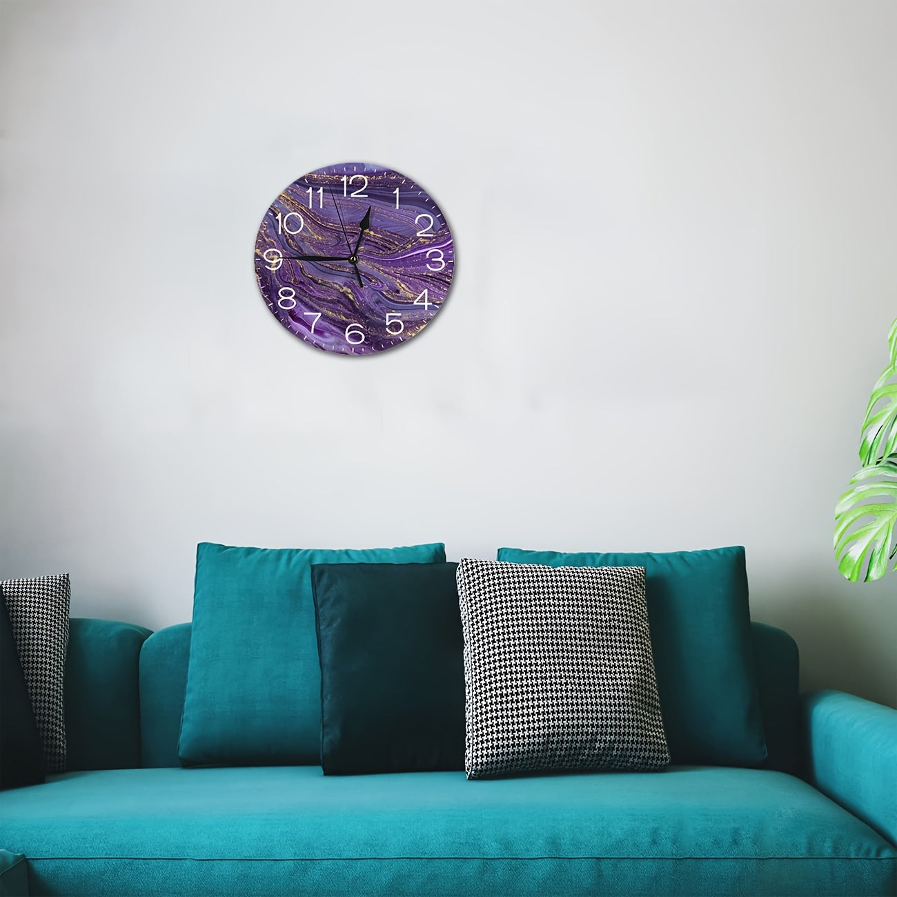Paarse Wanddecoratie Elegant Ontwerp - Copenhagen Elegantie