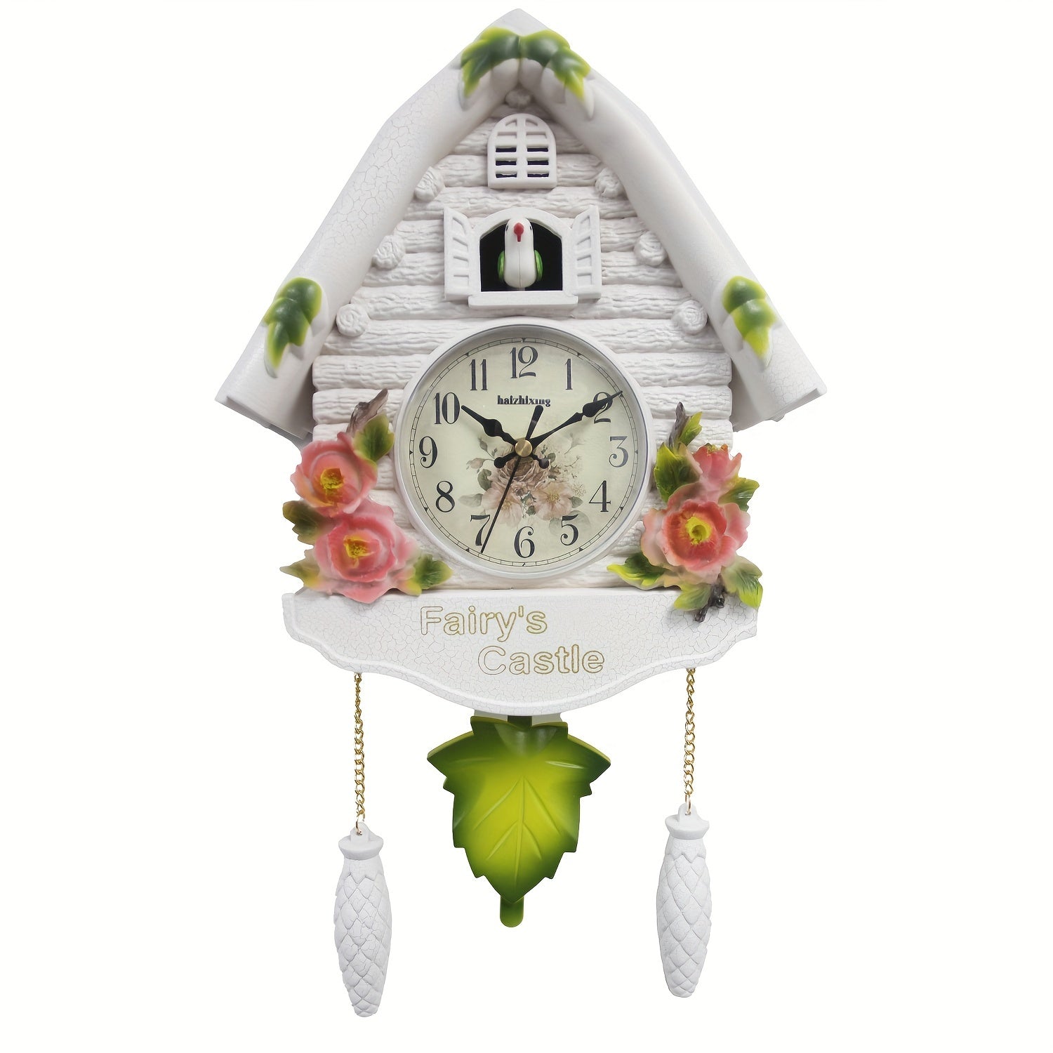 Pendulum Klok met Automatisch Alarm - Stijlvolle Vogelhuisje Edison