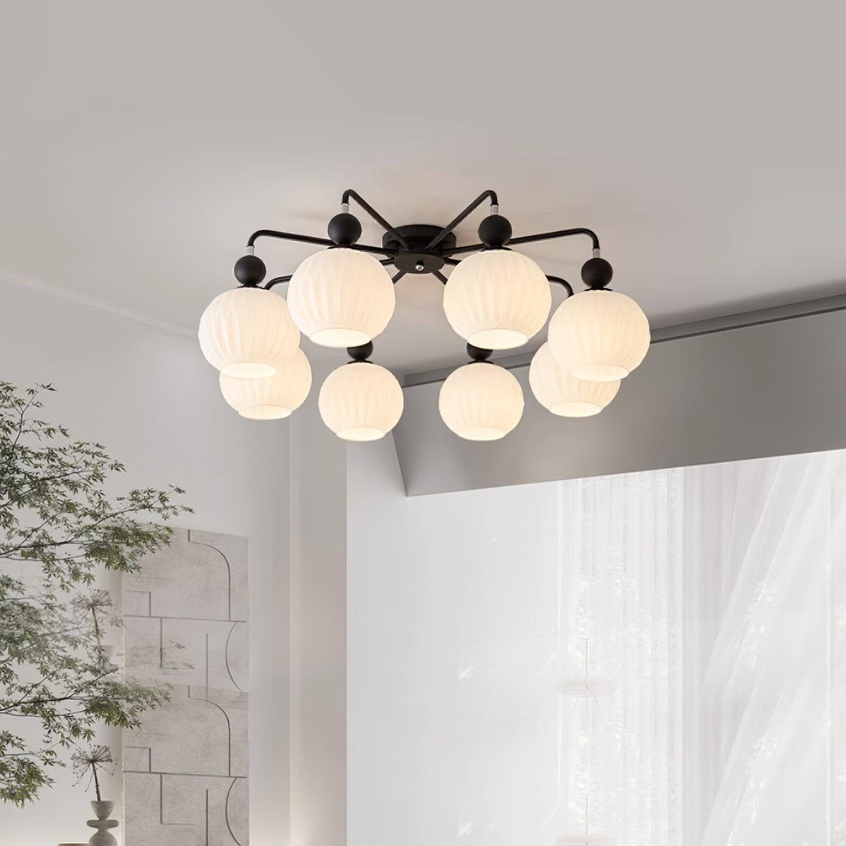Guillermo Stijlvolle Pompoen Plafondlamp