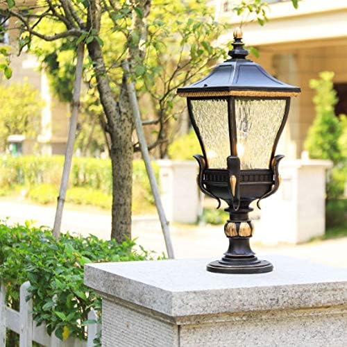 Psychedelische Buitenlantaarn met Zuilverlichting - Elegantie