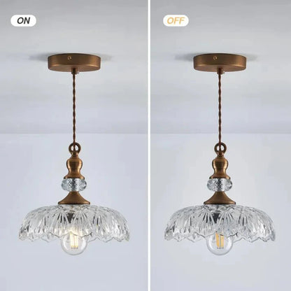 Retro Keuken Hanglamp Glas - Stijlvolle Verlichting Jade