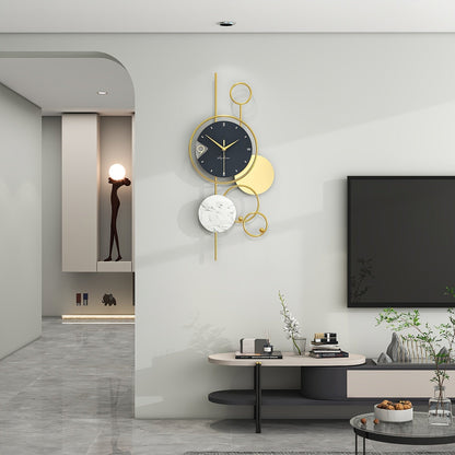 Stille Wandklok Uniek Ontwerp - Fifties Moderne Klok