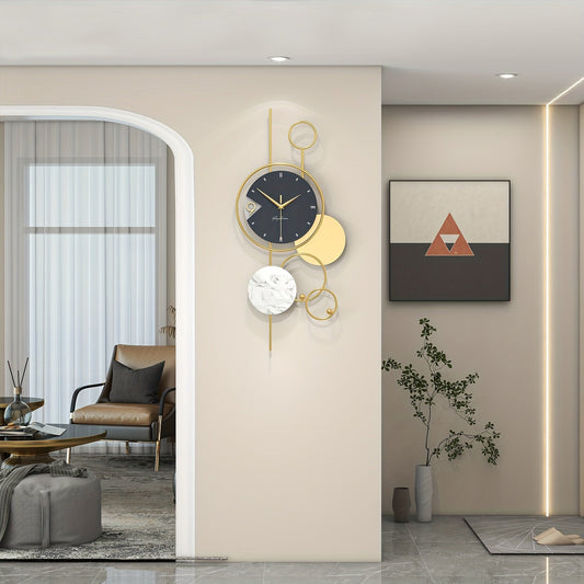 Stille Wandklok Uniek Ontwerp - Fifties Moderne Klok