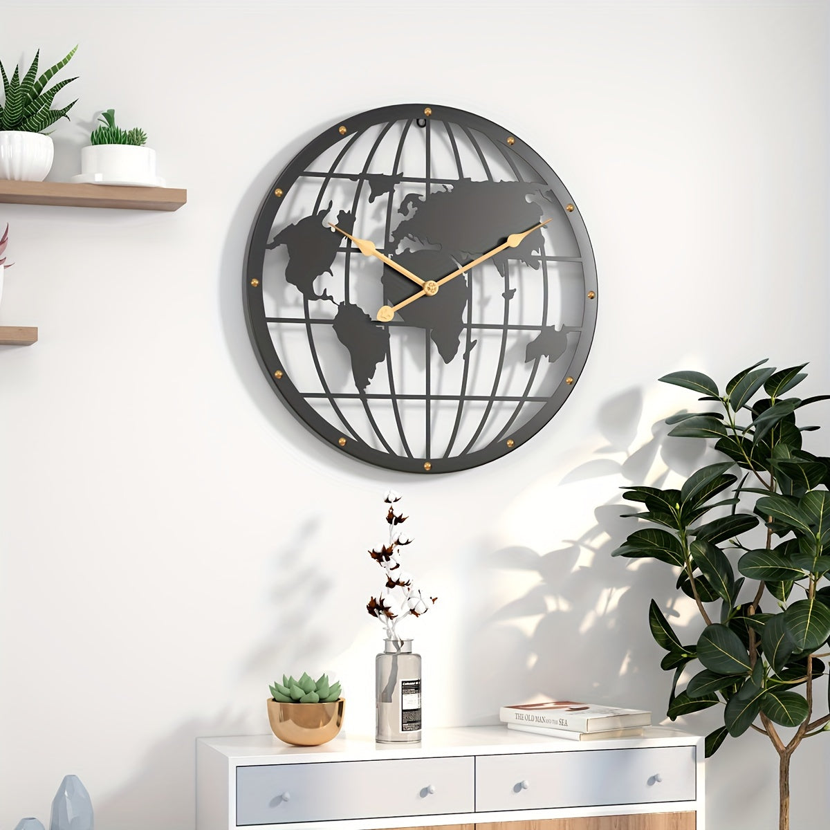 Stille Wandklok voor Modern Interieur - Soothe