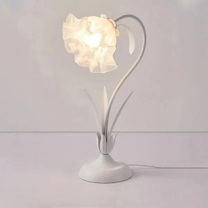 Vintage Bloem Tafellamp Verstelbare Arm - Bartolomeo