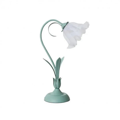 Vintage Bloem Tafellamp Verstelbare Arm - Bartolomeo