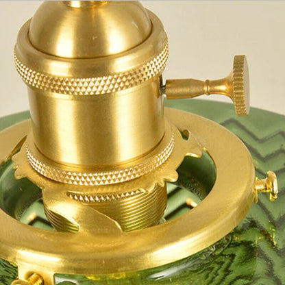 Vintage Glazen Hanglamp Verstelbaar - Ottilia Elegantie