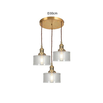 Vintage Glazen Hanglamp Verstelbaar - Ottilia Elegantie