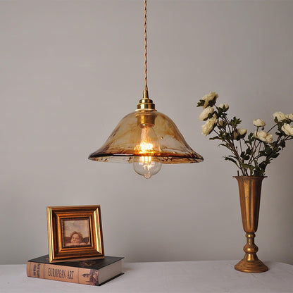 Vintage Hanglamp Glas - Elegantie Javier