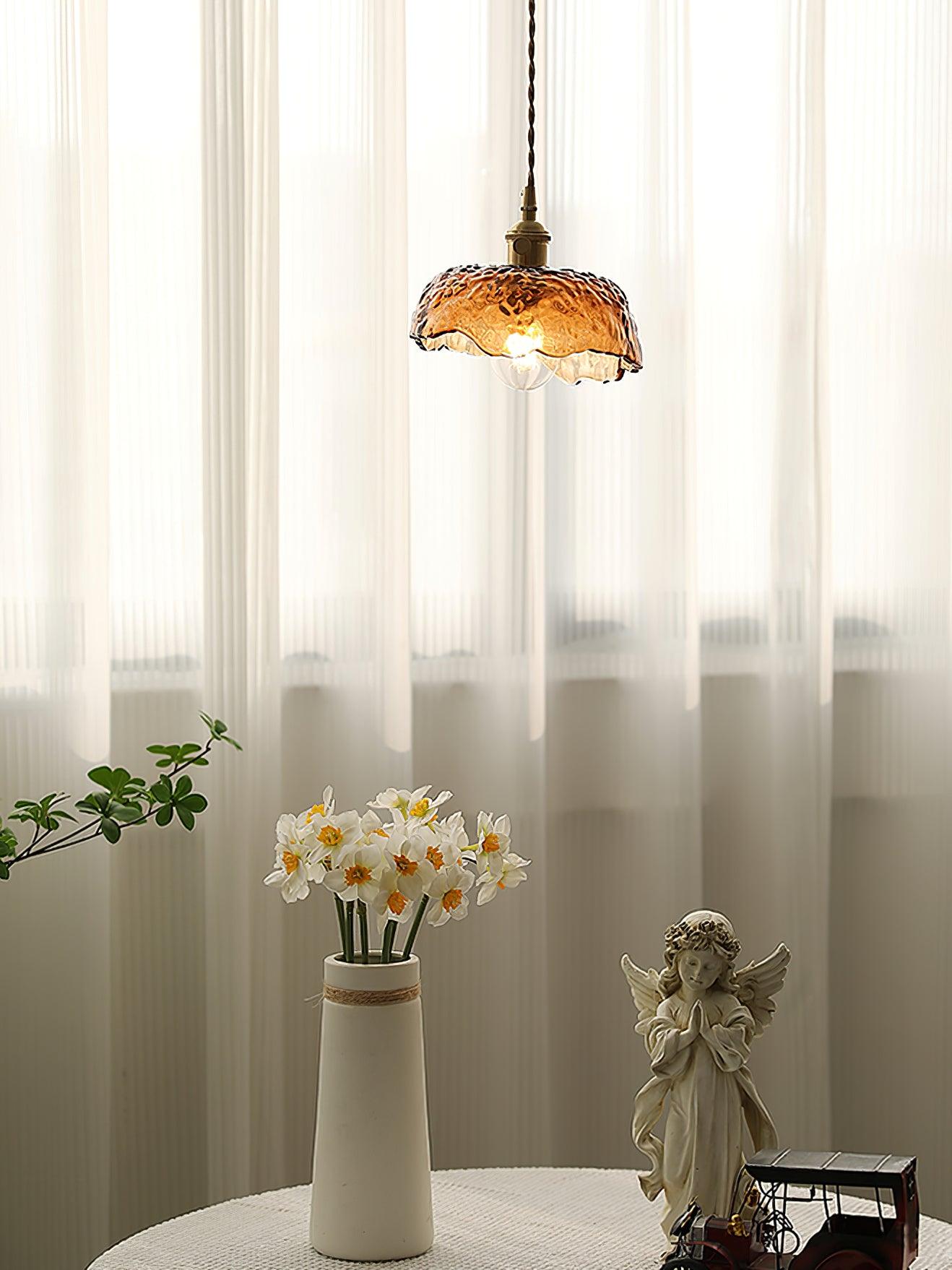 Vintage Hanglamp Glas - Elegantie Javier