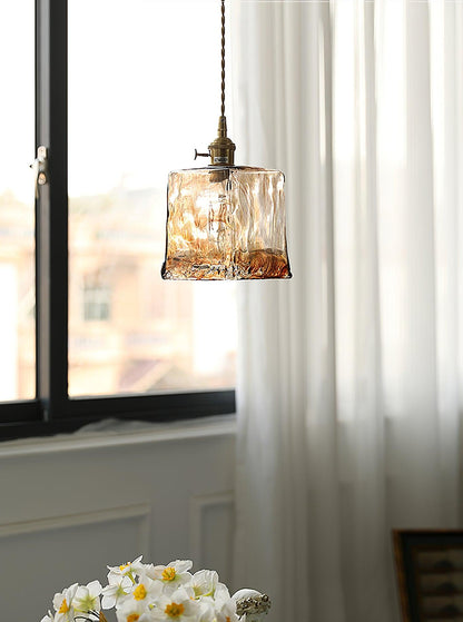 Vintage Hanglamp Glas - Elegantie Javier