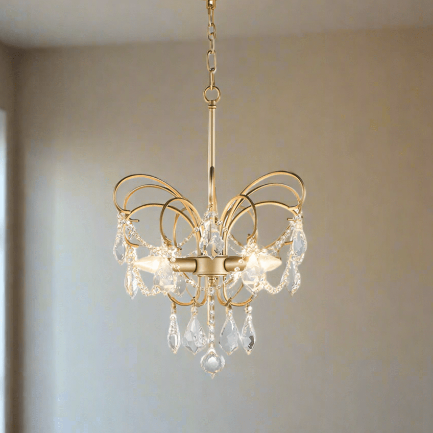 Vlindervormige Kroonluchter - Elegant Design Woonkamer