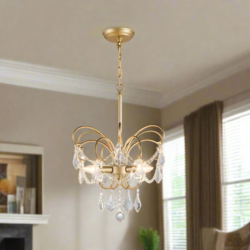 Vlindervormige Kroonluchter - Elegant Design Woonkamer