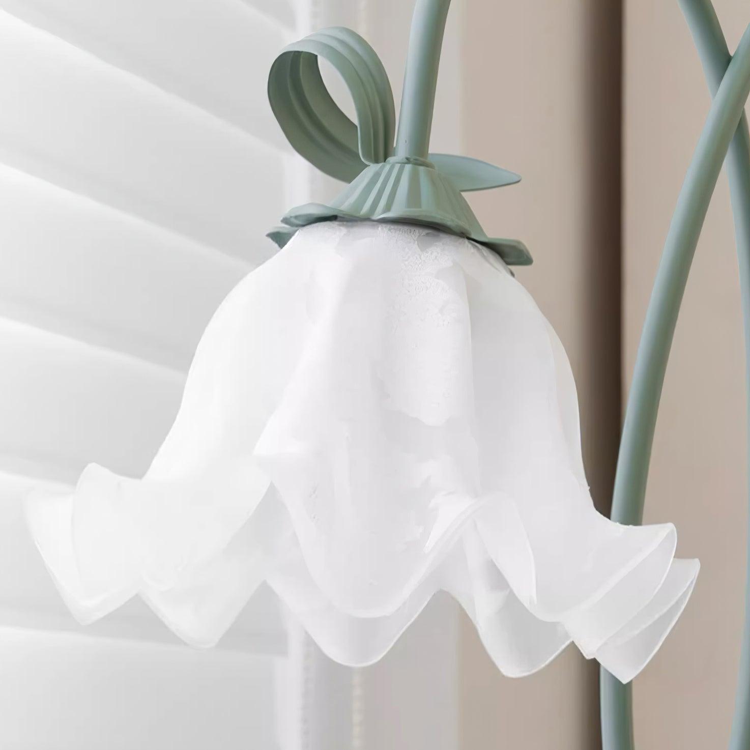 Vloerlamp met Bloemenpatroon - Uniek Design Armando