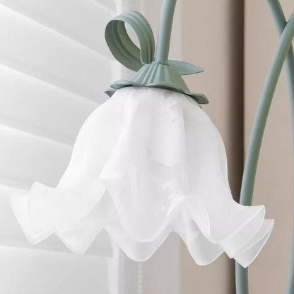 Vloerlamp met Bloemenpatroon - Uniek Design Armando