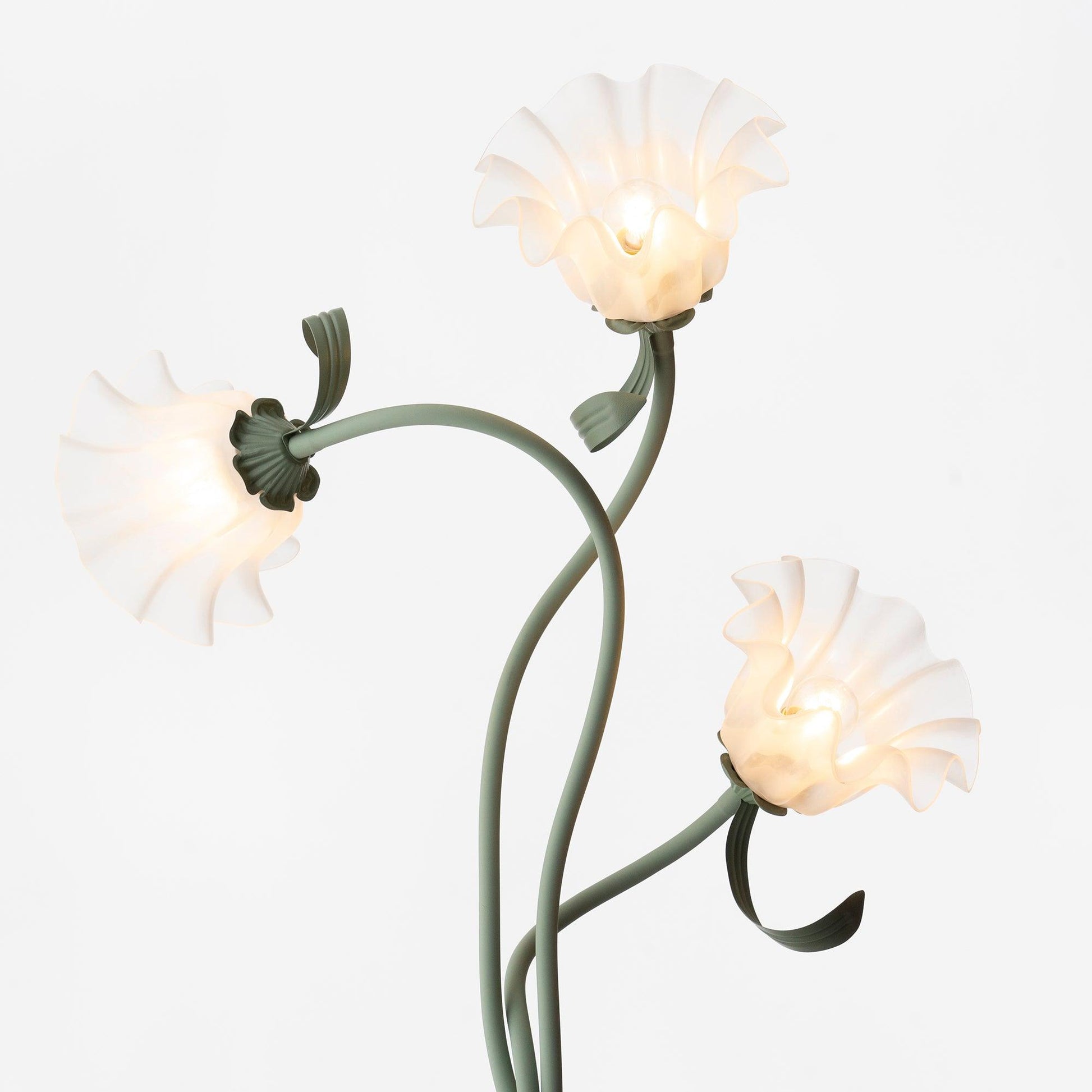 Vloerlamp met Bloemenpatroon - Uniek Design Armando