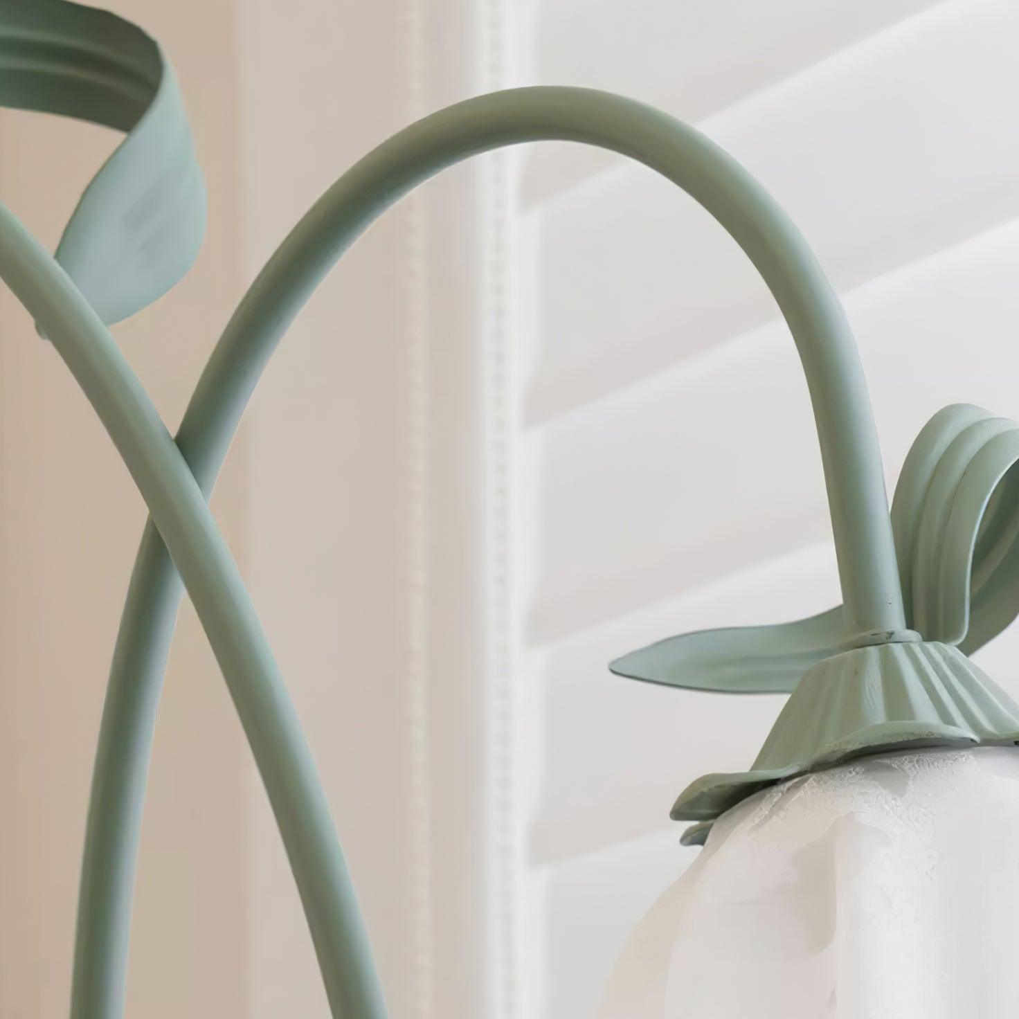 Vloerlamp met Bloemenpatroon - Uniek Design Armando