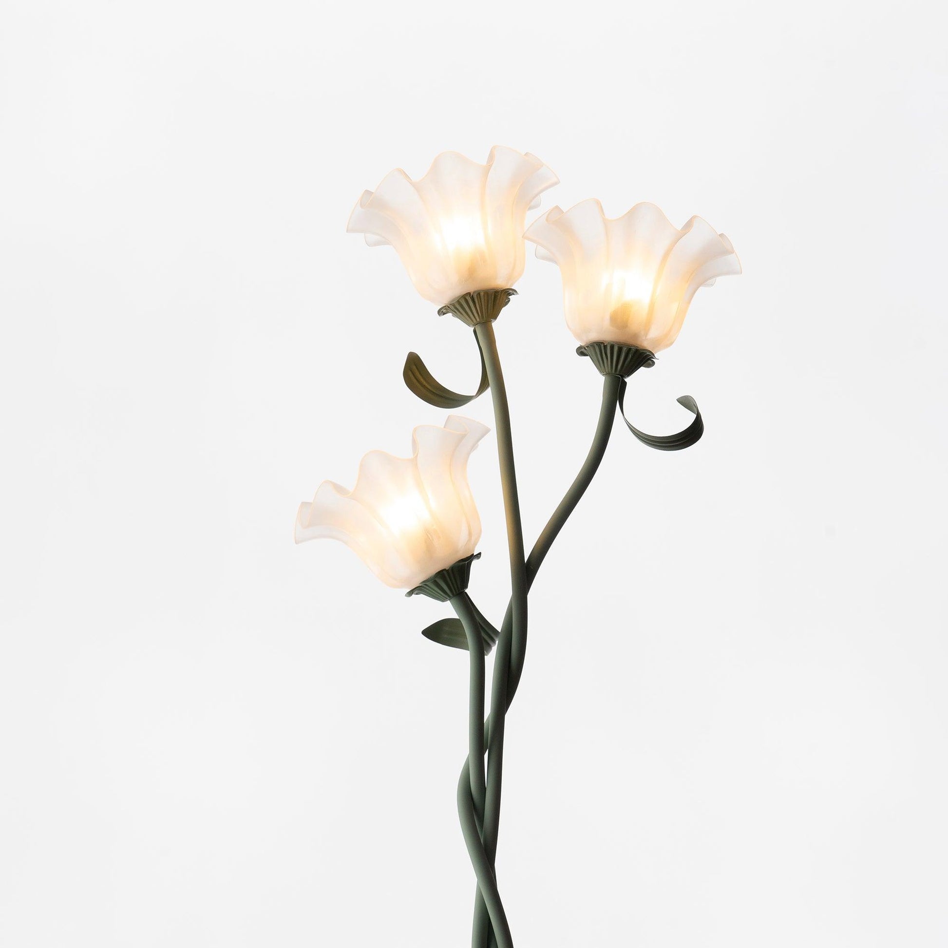 Vloerlamp met Bloemenpatroon - Uniek Design Armando