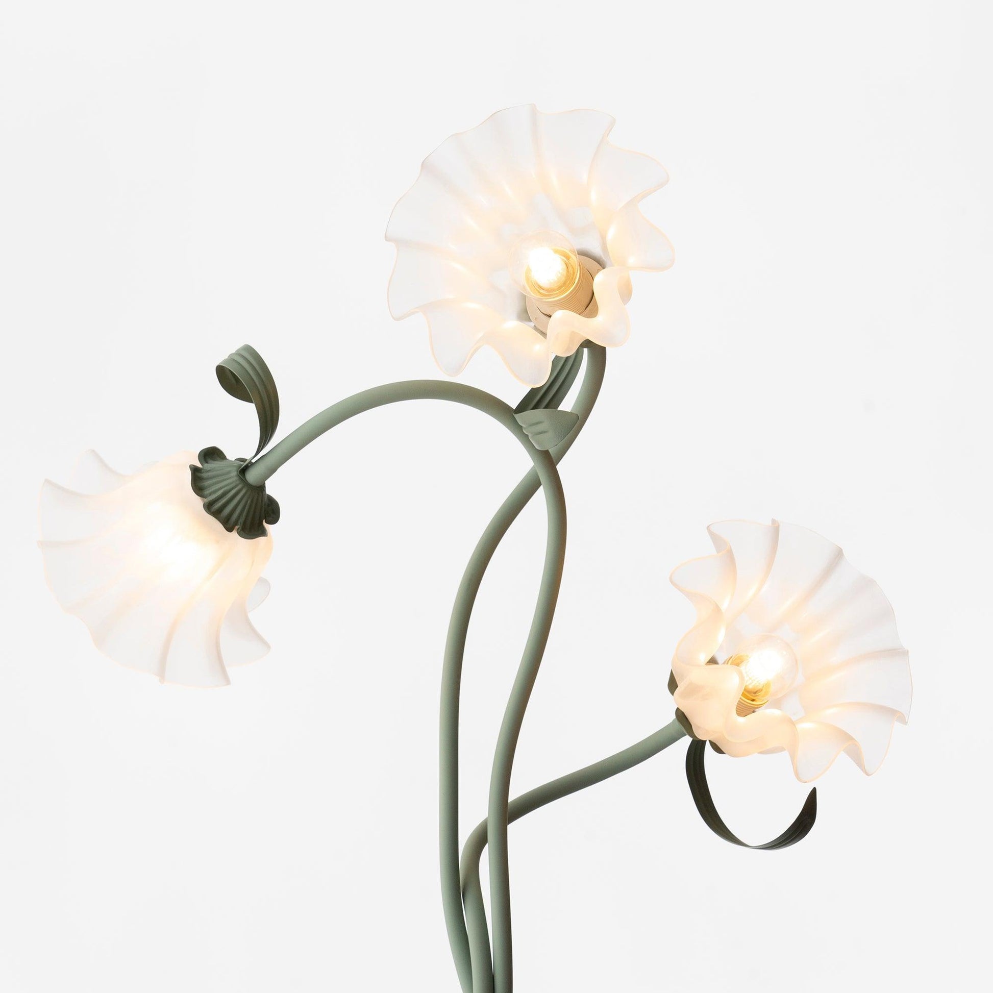 Vloerlamp met Bloemenpatroon - Uniek Design Armando