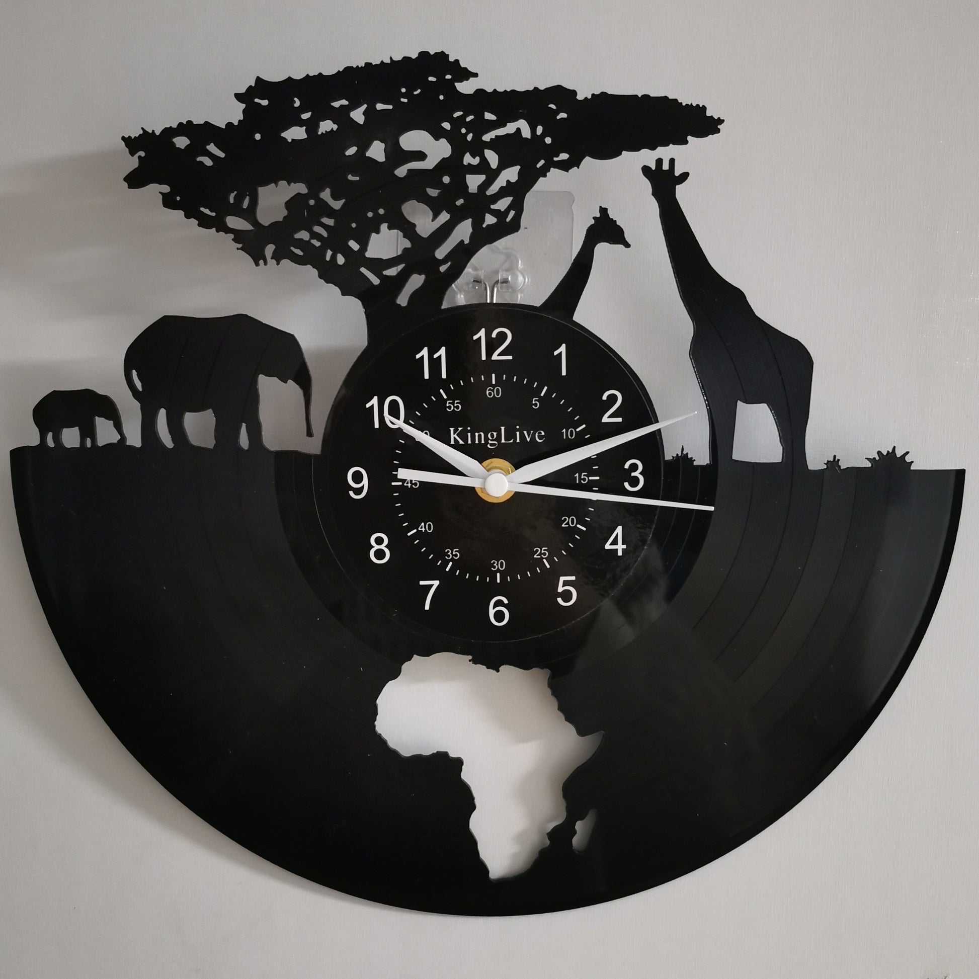 Wandklok Decoratie Stille Giraffe - Creatief Design Interieur