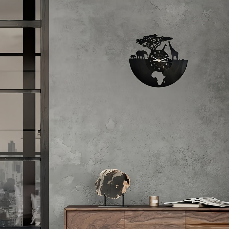 Wandklok Decoratie Stille Giraffe - Creatief Design Interieur