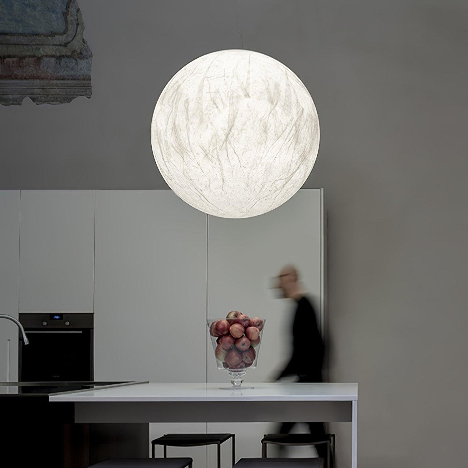 Zijde Hanglamp Verstelbare Kabel - Maanlicht Design Jorge