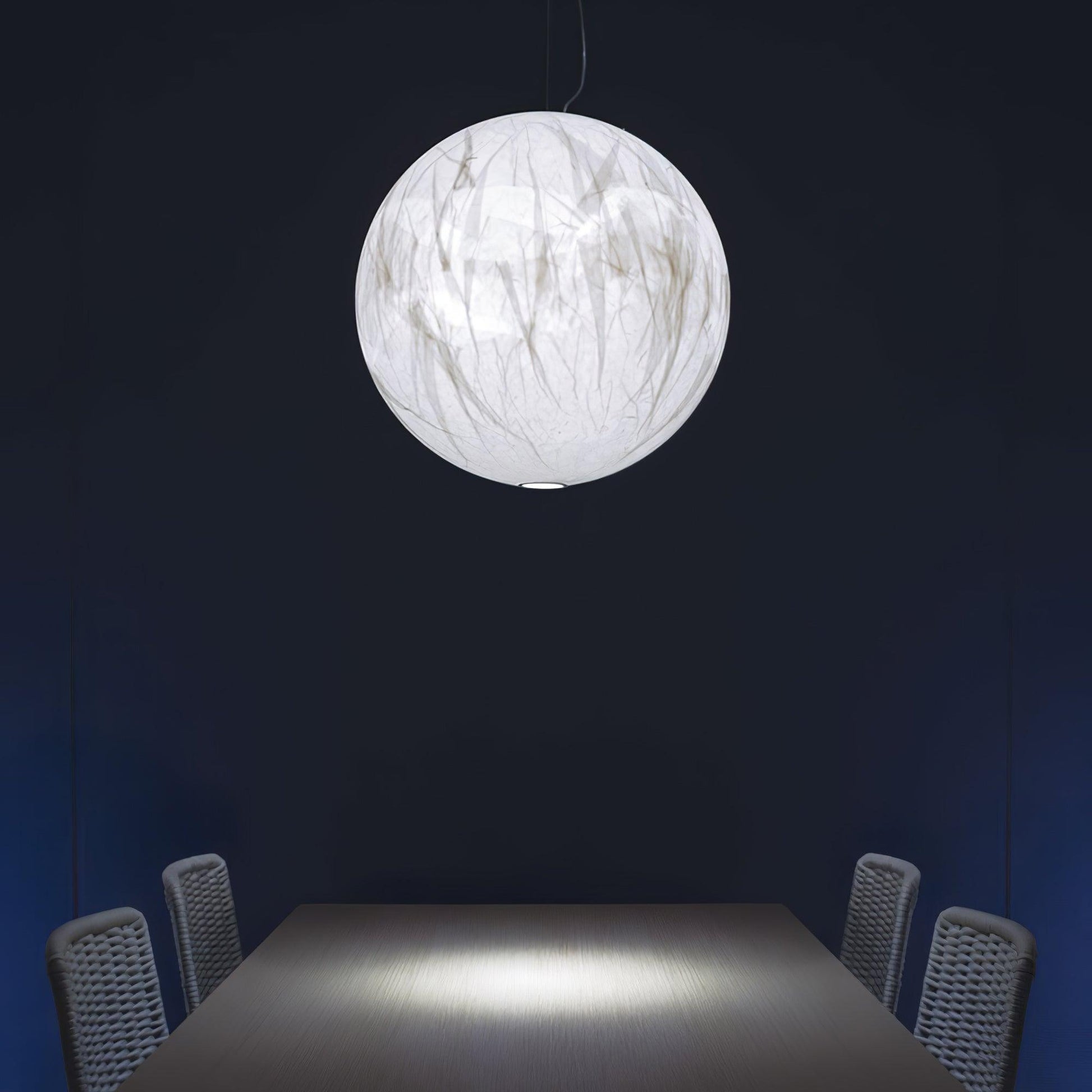 Zijde Hanglamp Verstelbare Kabel - Maanlicht Design Jorge