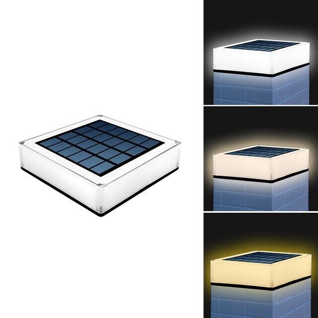 Zonne-energie Buitenlamp Waterdicht IP65 - Modern Onyx