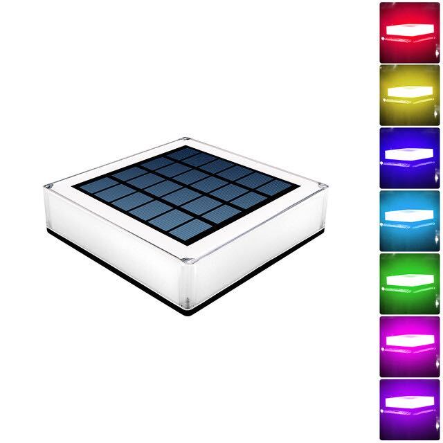 Zonne-energie Buitenlamp Waterdicht IP65 - Modern Onyx