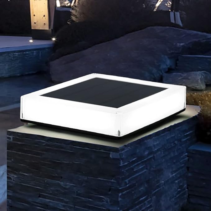 Zonne-energie Buitenlamp Waterdicht IP65 - Modern Onyx