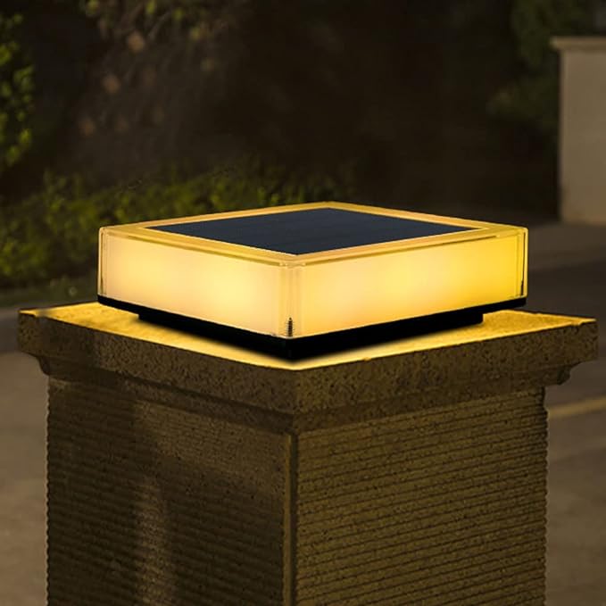 Zonne-energie Buitenlamp Waterdicht IP65 - Modern Onyx