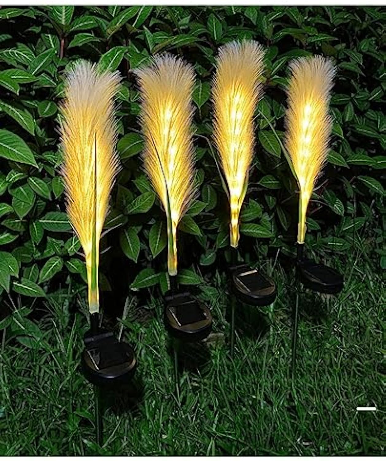 Zonne-energie Tuinlamp Rietontwerp - Natuurlijke Prohibition